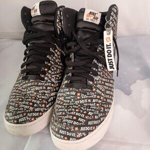 Nike Air Force 1 High '07 LV8 Just Do It Men’s Size 14 Sneakers Excellent